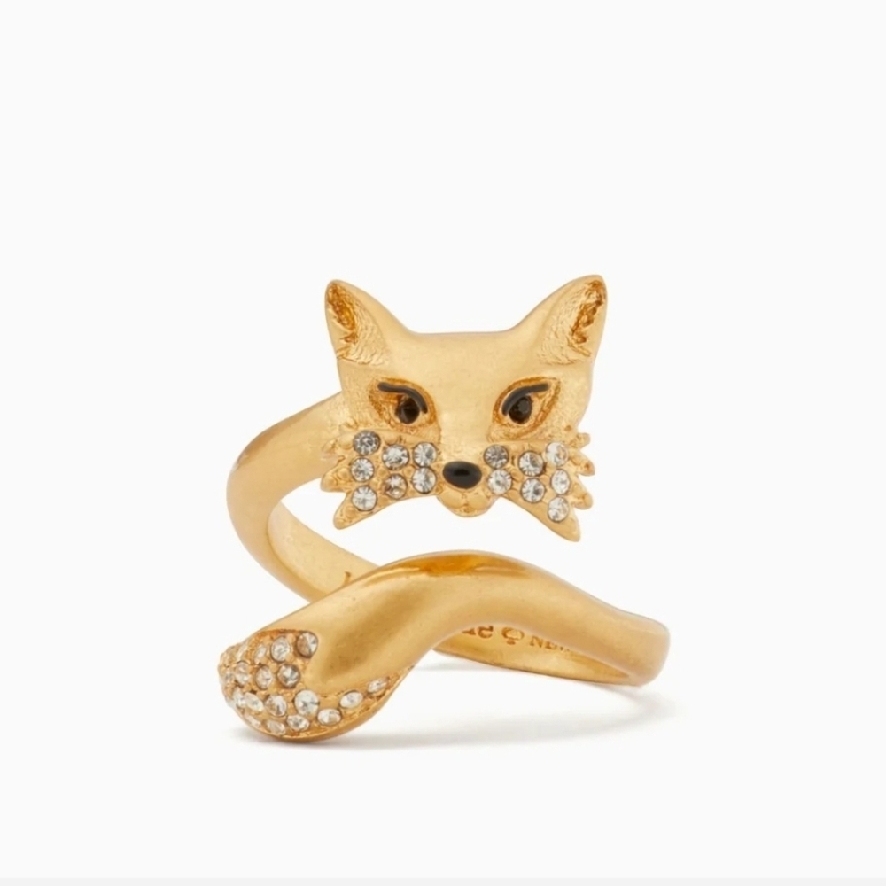 💛▪️Kate Spade▪️ so foxy fox ring $68